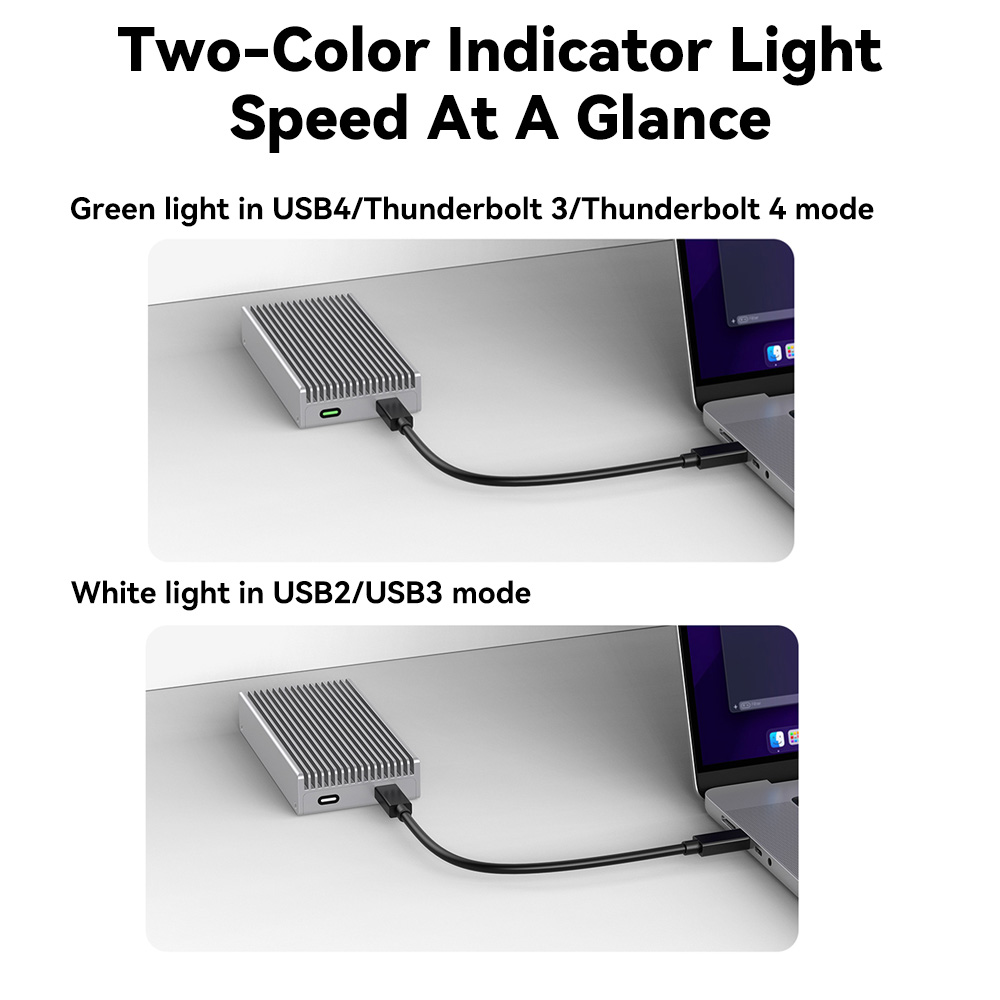 Fanless 40Gbps USB4 Thunderbol - Usb4 40Gbps External Ssd 8Tb 评论和价格