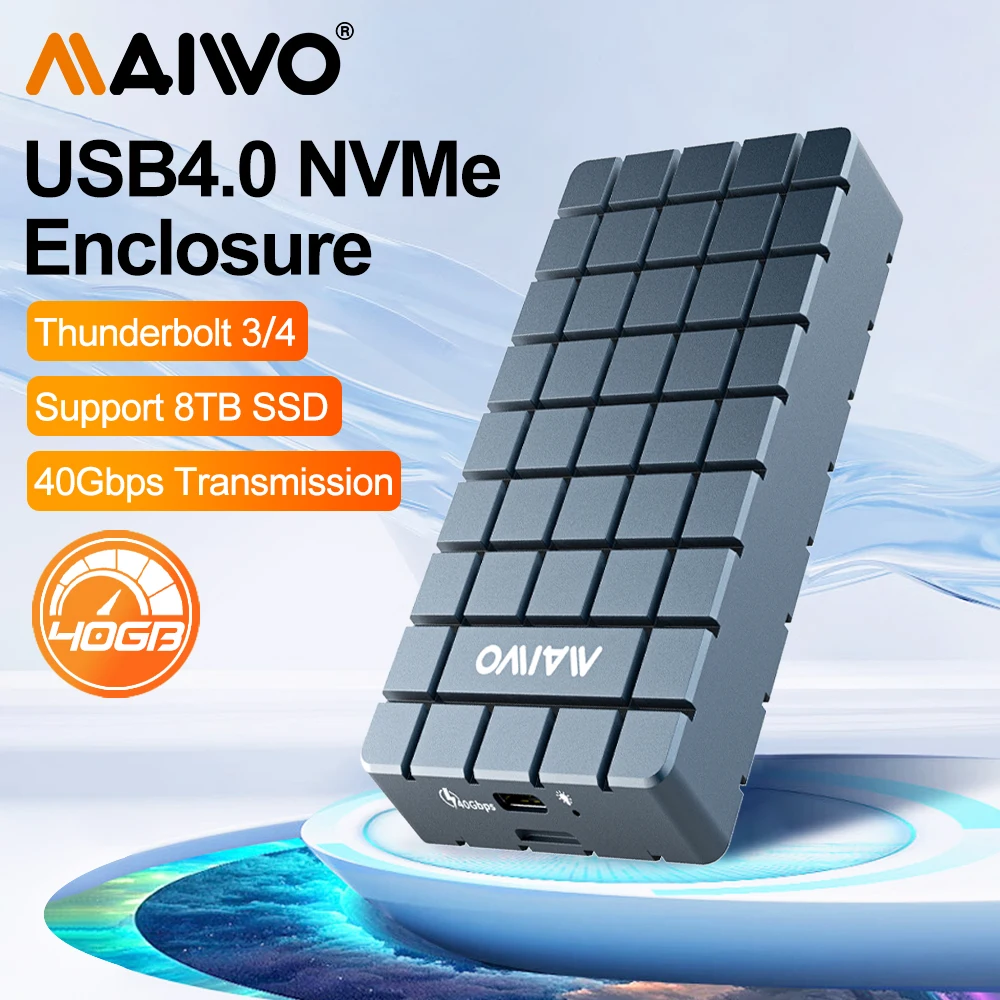MAIWO USB 4.0 40Gbps M.2 NVMe  - Usb4 40Gbps External Ssd 8Tb 评论和价格