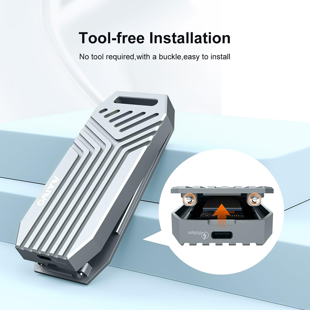 MAIWO 40Gbps NVMe M.2 SSD Encl - Usb4 40Gbps External Ssd 8Tb 评论和价格